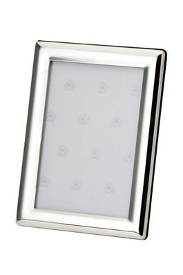 Rama foto decorativa, din metal argintat, Shinies Large Argintiu, 13 x 18 cm