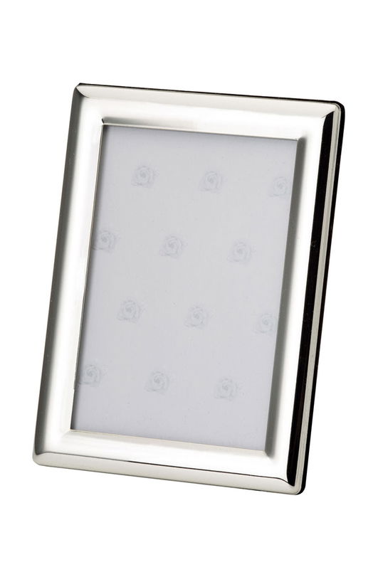 Rama foto decorativa, din metal argintat, Shinies Large Argintiu, 13 x 18 cm