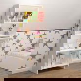 Biblioteca FLY170118, Gauge Concept, 60x30x140 cm, PAL, alb