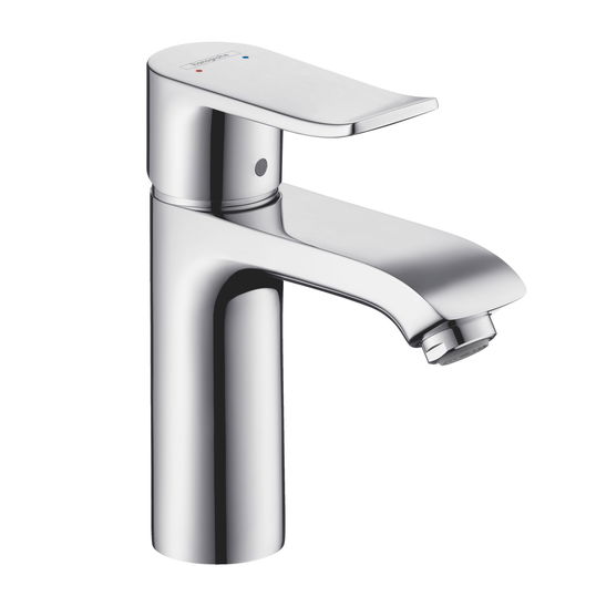 Baterie lavoar Hansgrohe Metris 110 ventil pop-up crom