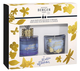 Set Berger Duo Lolita Lempicka Blue Bouquet Parfume 80ml + lumanare parfumata 80g