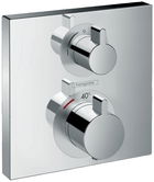 Baterie cada - dus termostatata Hansgrohe Ecostat E cu montaj incastrat necesita corp ingropat