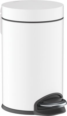 Cos cu pedala Hansgrohe AddStoris 3L alb mat