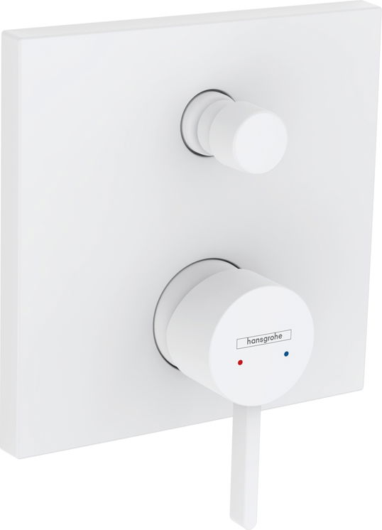 Baterie cada - dus Hansgrohe Finoris montaj incastrat necesita corp ingropat alb mat