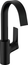 Baterie lavoar Hansgrohe Vivenis 210 cu pipa rotativa ventil pop-up negru mat