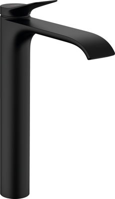 Baterie lavoar Hansgrohe Vivenis 250 ventil pop-up pentru lavoare tip bol negru mat