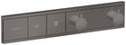 Baterie cada - dus termostatata Hansgrohe RainSelect cu montaj incastrat necesita corp ingropat negru periat
