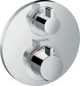 Baterie cada - dus termostatata Hansgrohe Ecostat S cu montaj incastrat necesita corp ingropat