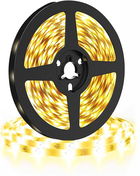Banda LED Shuxag®, 600 LED-uri, 12 V, 2835 SMD, 4000 K, alb cald, 5 m