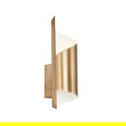 Aplica de perete, L1874 - Antique, Lightric, 27 x 8 x 10 cm, 1 x G9, 40W, aramiu antic