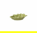 Platou pentru servire, Tognana, Foglie, 15 x 10 x 3.5 cm, portelan, verde