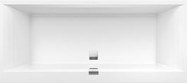 Cada baie rectangulara incastrabila Villeroy & Boch Squaro Edge 12 180x80cm compozit Alb