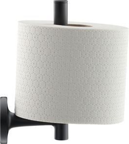 Suport rezerva hartie igienica Duravit Starck T negru mat