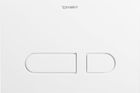 Clapeta cu dubla actionare Duravit DuraSystem A1 plastic alb