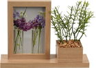 Rama foto Plant, 25x7x19 cm, MDF, maro