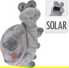 Lampa solara Turle, 25x21x36.5 cm, oxidat de magneziu, gri