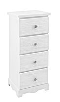 Comoda Blanc, Bizzotto, 31.5 x 26 x 80 cm, MDF