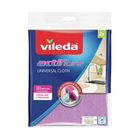 Set 2 lavete, Vileda, Universal Actifibre, microfibra, multicolor