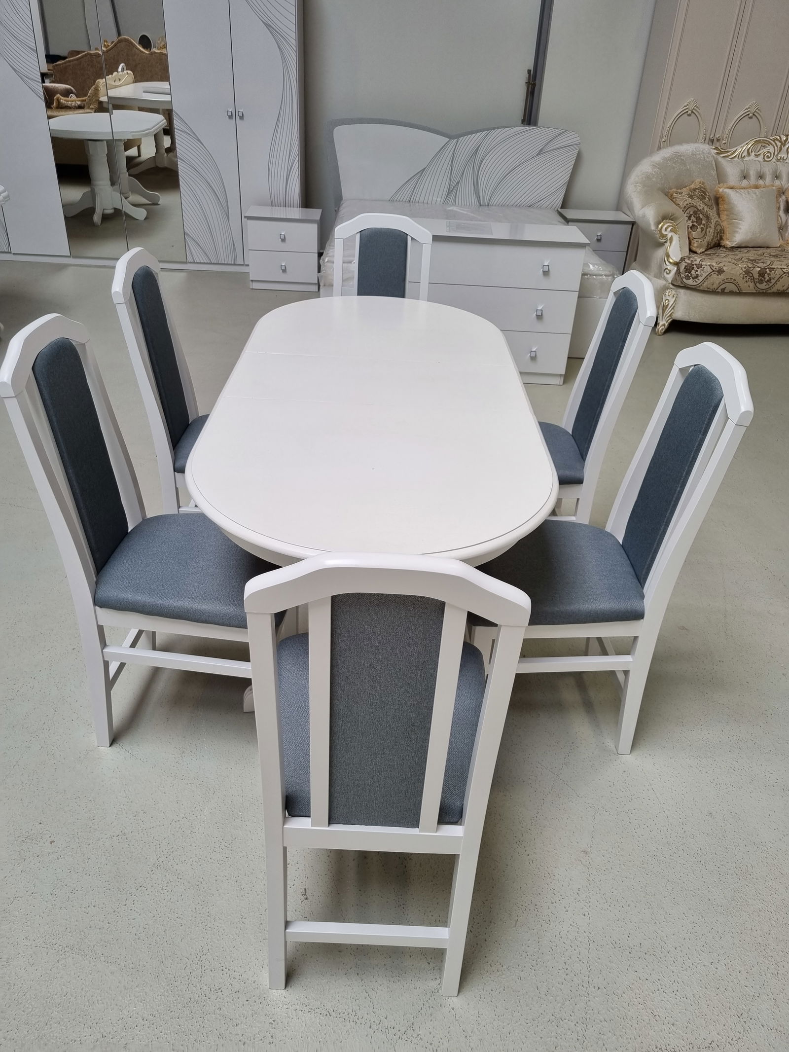 SET MARCO 36 MASA 130/160 + 6 SCAUNE