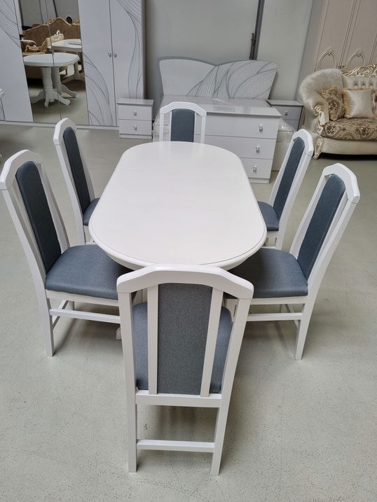 SET MARCO 36 MASA 130/160 + 6 SCAUNE