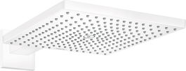 Palarie de dus Hansgrohe Raindance E 300 Air si brat de perete 390mm alb mat