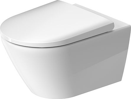 Vas wc suspendat Duravit D-Neo Rimless 37x54cm fixare ascunsa