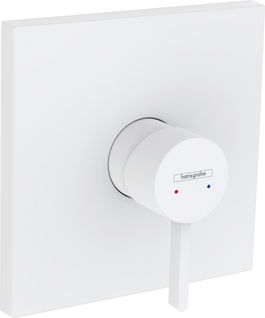 Baterie dus Hansgrohe Finoris montaj incastrat necesita corp ingropat alb mat