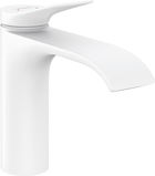Baterie lavoar Hansgrohe Vivenis 110 fara ventil alb mat