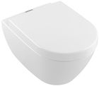 Vas WC suspendat Villeroy & Boch Subway 2.0 ViFresh CeramicPlus56x37cm DirectFlush si suprafata AntiBac alb Alpin