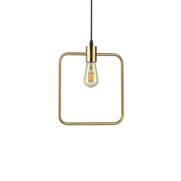 Lustra ABC SP1 Square Antique Brass