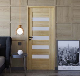 USI PREMIUM CU TOC REGLABIL, finisaj REZISTENT LA ZGARIETURI, 3 BALAMALE, model Wood