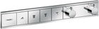 Baterie cada - dus termostatata Hansgrohe RainSelect cu 4 functii montaj incastrat necesita corp ingropat crom
