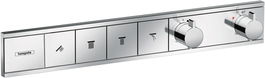 Baterie cada - dus termostatata Hansgrohe RainSelect cu 4 functii montaj incastrat necesita corp ingropat crom