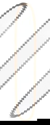 Oglinda decorativa Amira, Bizzotto, 180 x 35 cm, aluminiu/sticla