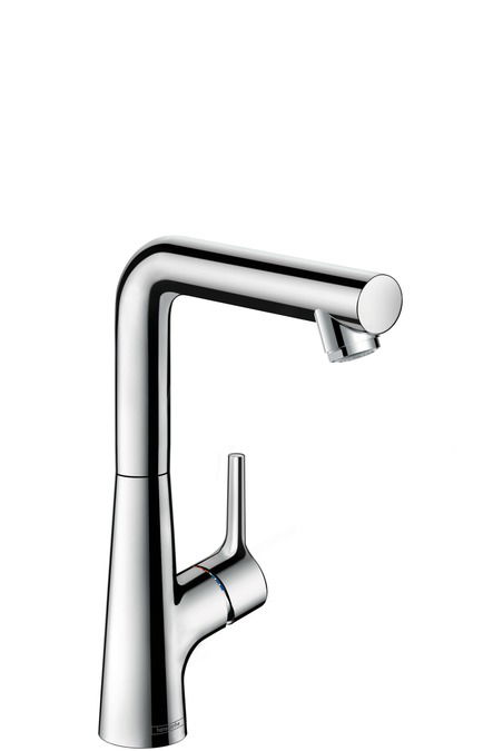 Baterie lavoar Hansgrohe Talis S 210 ventil pop-up pentru lavoar tip bol