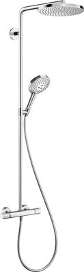 Coloana de dus Hansgrohe Raindance Select S 240 PowderRain 1jet cu baterie termostatata crom