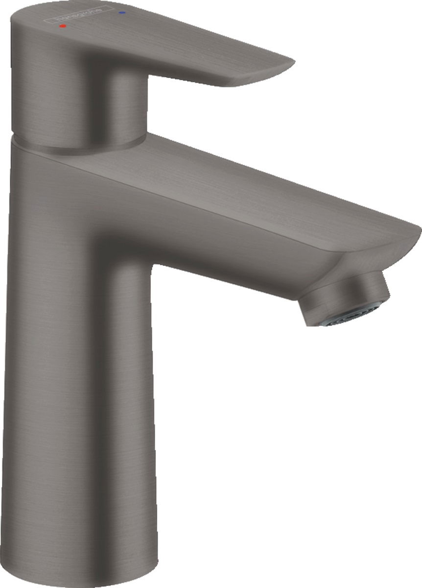 Baterie lavoar Hansgrohe Talis E 110 ventil pop-up negru periat