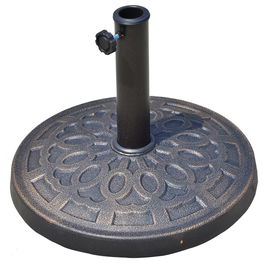 Outsunny Baza pentru Umbrela Rotunda in Rasina, Maro Φ44x33cm