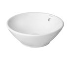 Lavoar tip bol Duravit Bacino 42cm fara orificiu baterie montare pe blat