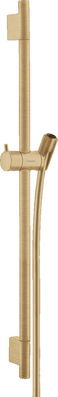 Bara de dus Hansgrohe Unica S Puro 65cm cu furtun 160cm bronz periat