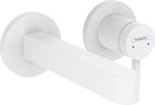 Baterie lavoar Hansgrohe Finoris cu pipa 168mm montaj incastrat necesita corp ingropat alb mat