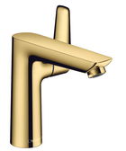 Baterie lavoar Hansgrohe Talis E 150 ventil pop-up gold optic lustruit