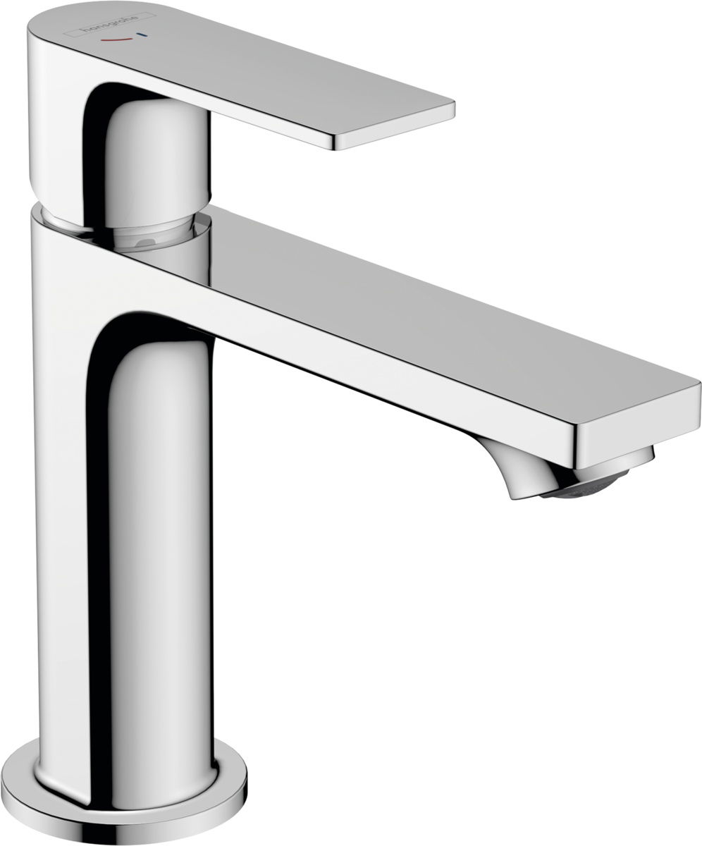 Baterie lavoar Hansgrohe Rebris E 110 CoolStart EcoSmart+ ventil pop-up crom