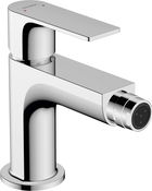 Baterie bideu Hansgrohe Rebris E EcoSmart ventil metalic pop-up crom