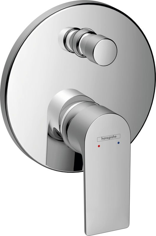 Baterie cada - dus Hansgrohe Rebris E montaj incastrat necesita corp ingropat crom