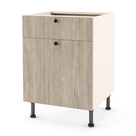 Dulap inferior 1S1U DOMINO 60, Vizon, Oak