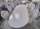 SET MARC 2 STIL BAROC MASA 155X253 CM + 6 SCAUNE