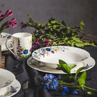 Serviciu de masa 18 piese Fiori, Ambition, , portelan, multicolor