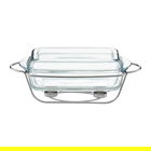 Chafing dish / Vas termorezistent cu incalzitor Saule, Ambition, 3.9 L, sticla