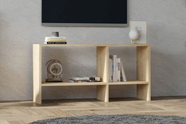 Comoda TV, Asse Home, Homer, 100x50x29cm, Stejar